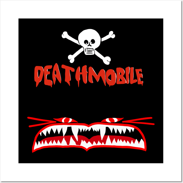 Deathmobile Wall Art by Wright Art